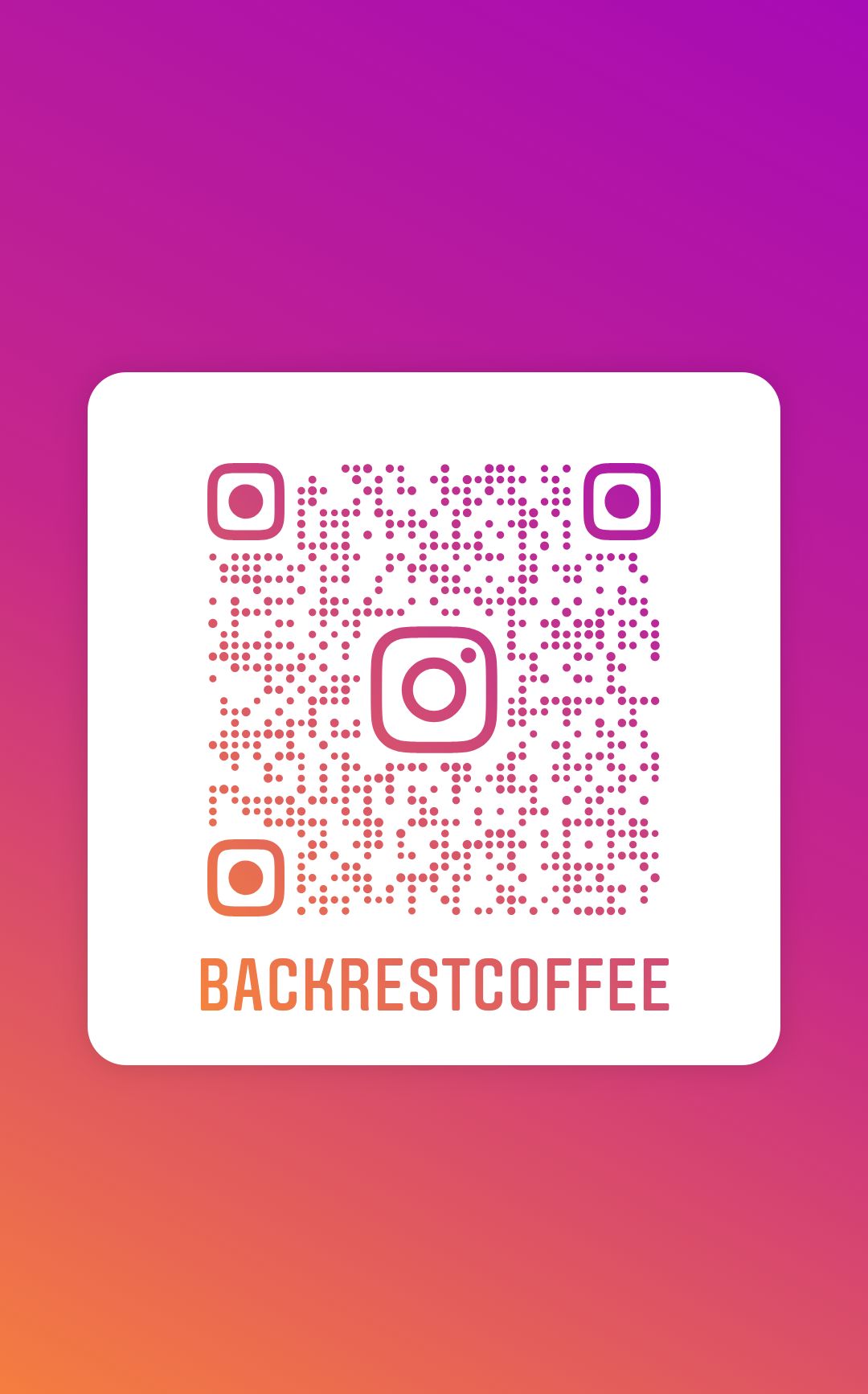 BackrestCoffee Instagram